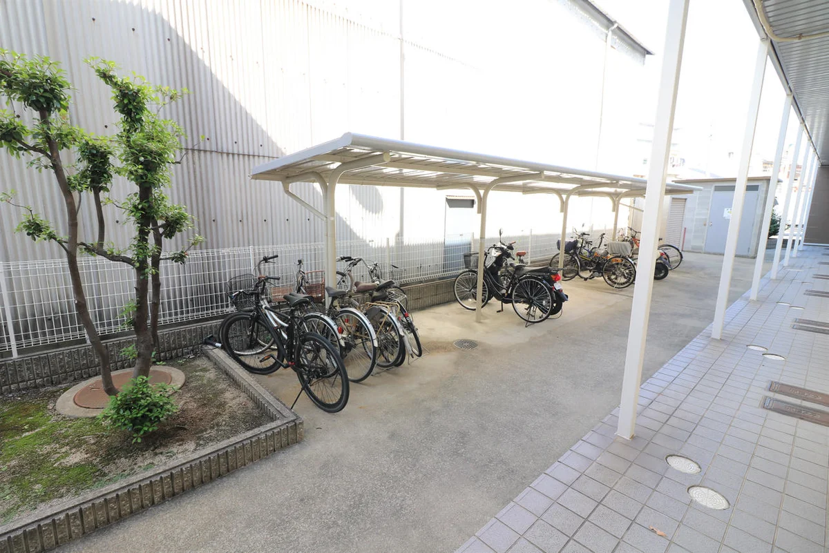 駐輪場完備です！