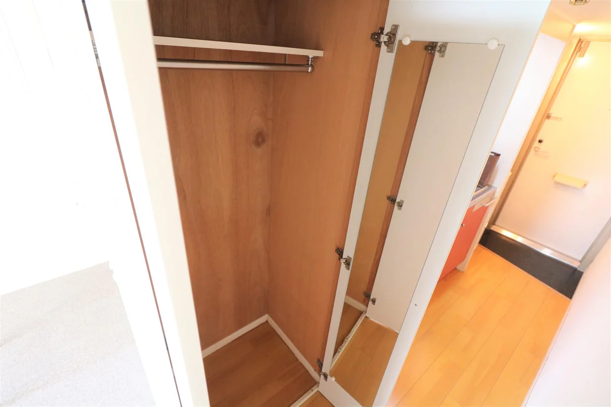 大切な衣類を収納出来るクローゼットを完備！