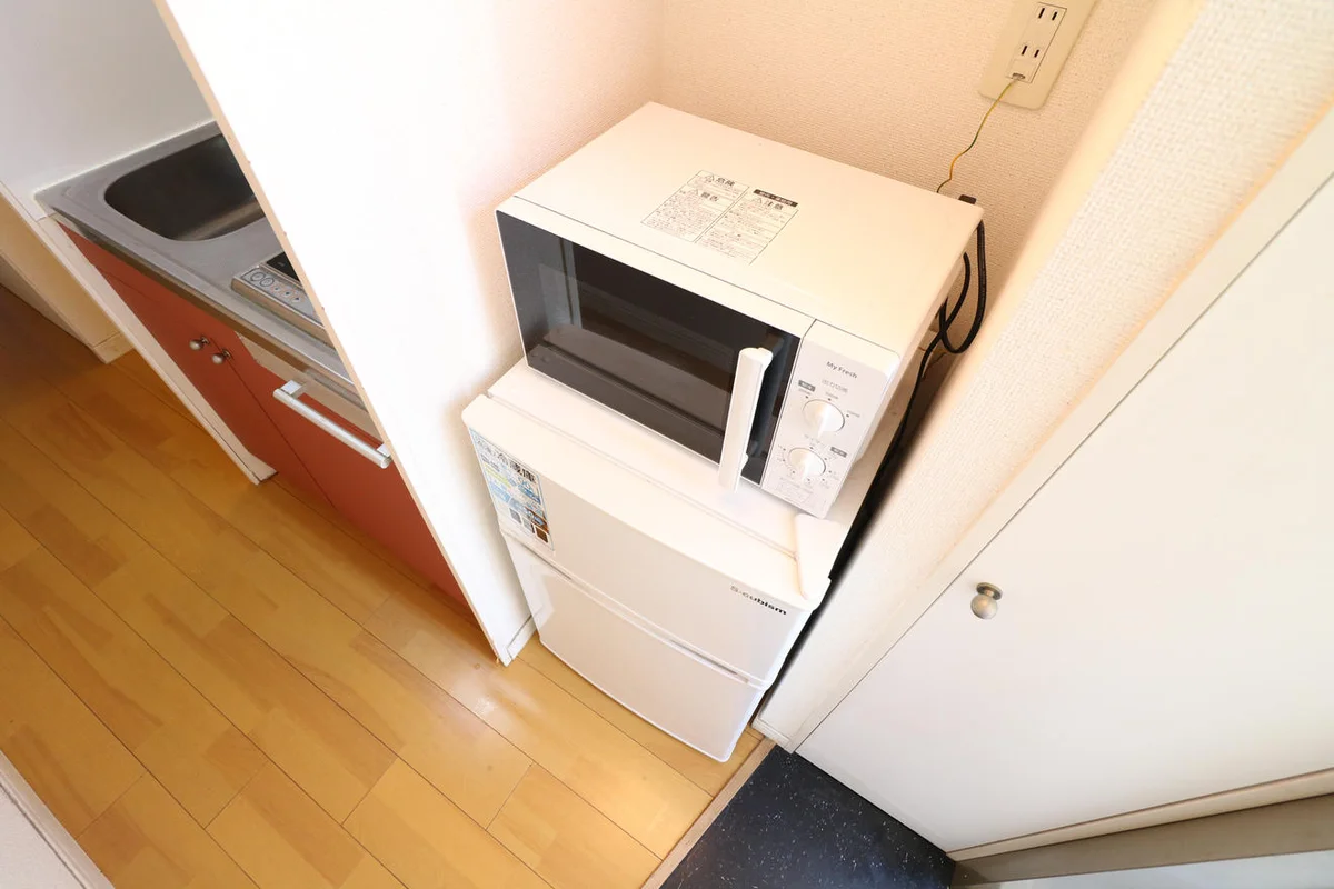 大型家具家電付きにより初めての一人暮らしの方も安心！