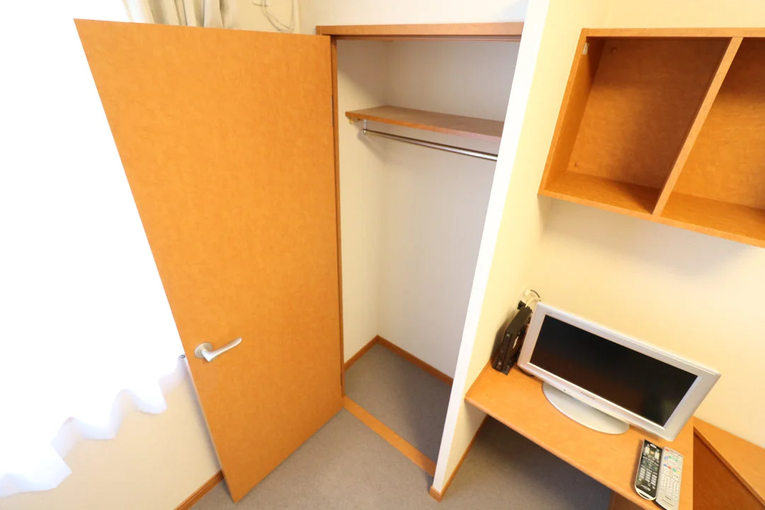 大切な衣類を収納出来るクローゼットを完備！