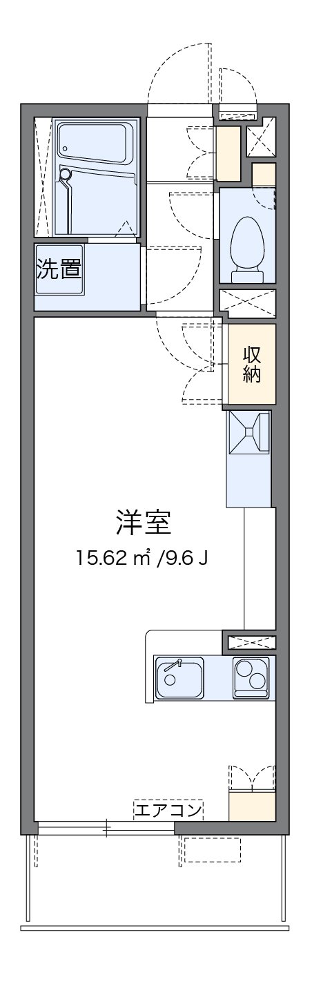 代表的な間取のため実際の間取とは異なる場合があります