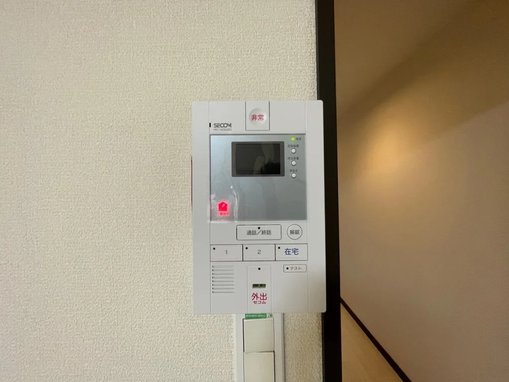 TVモニター付きインターフォン