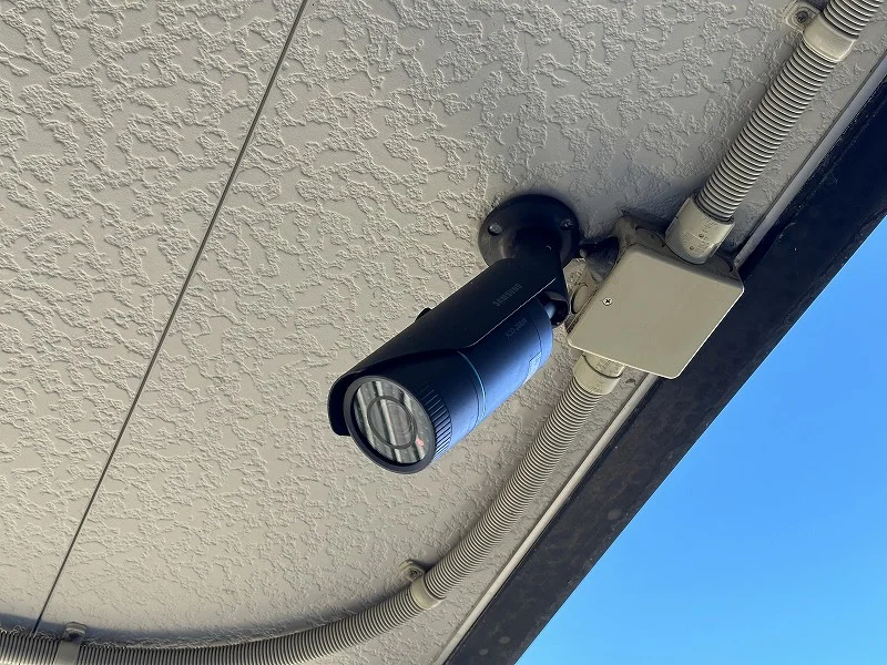 防犯カメラ付でセキュリティ面も安心です！