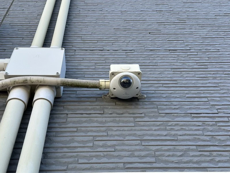 防犯カメラ付でセキュリティ面も安心です！