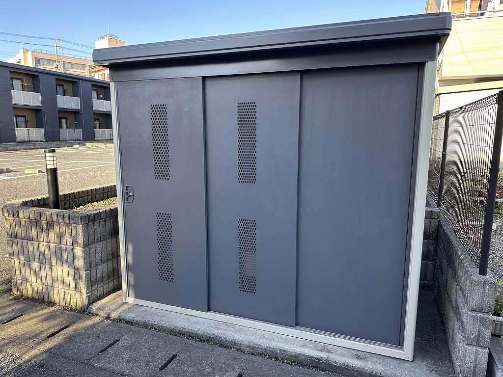 入居者様専用ゴミ庫となります