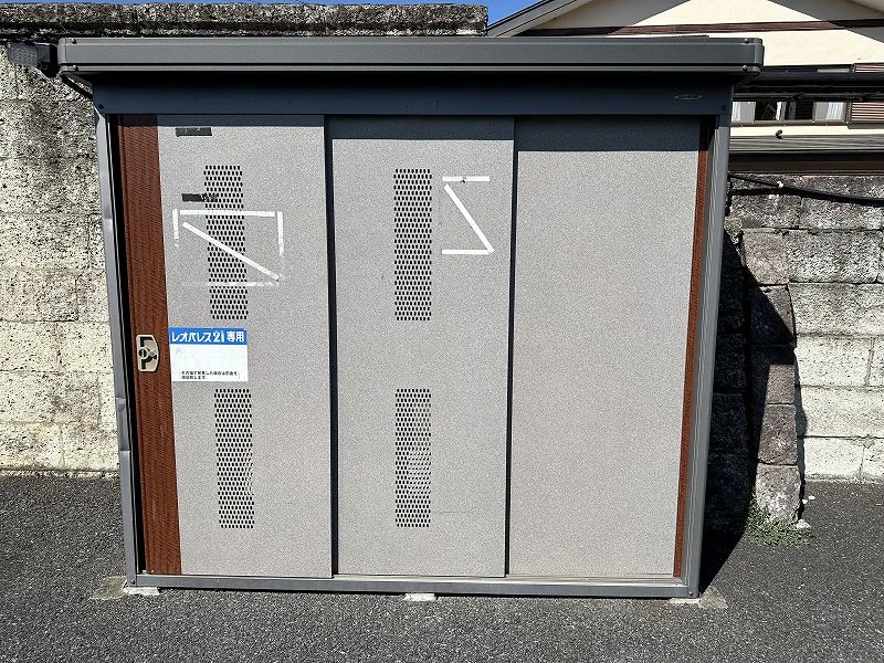 入居者様専用ゴミ庫となります