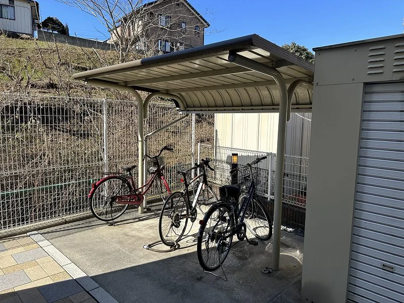 入居者様専用駐輪場です。