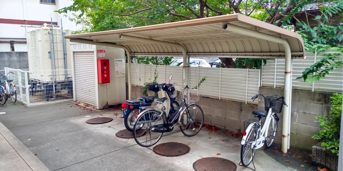 屋根付き駐輪場