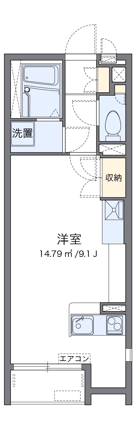 代表的な間取のため実際の間取とは異なる場合があります