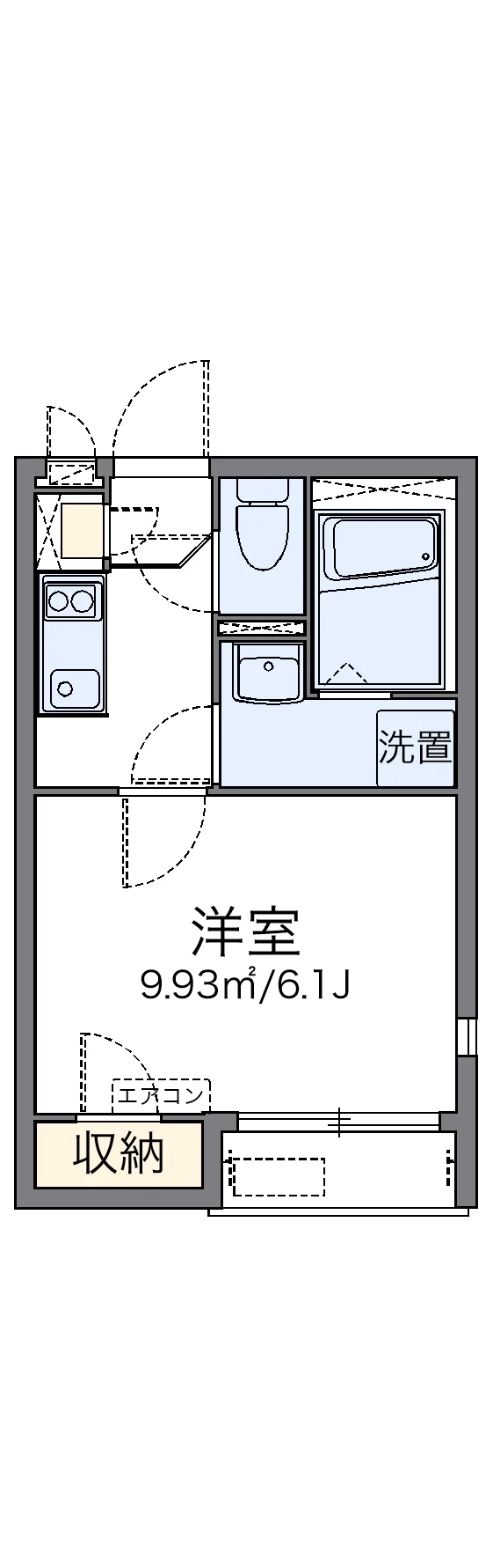 代表的な間取のため実際の間取とは異なる場合があります