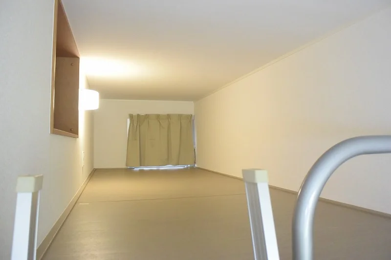 ロフトは寝室としても使えます!!