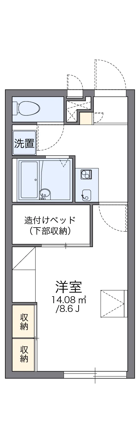 代表的な間取のため実際の間取とは異なる場合があります