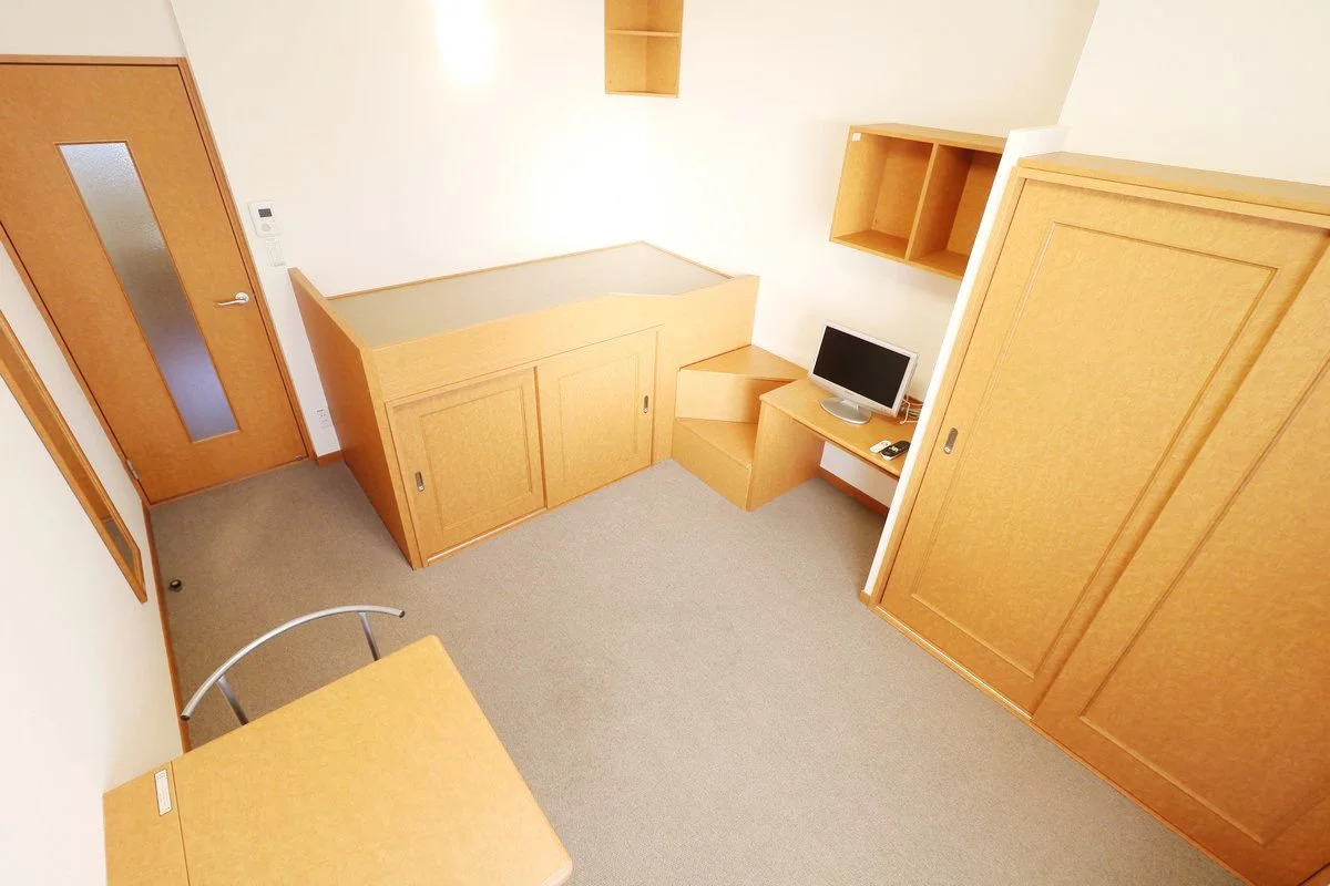 大型家具家電付きにより初めての一人暮らしの方も安心