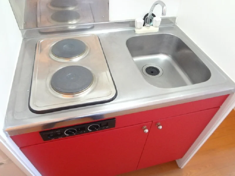 安心安全の電気コンロ　2口