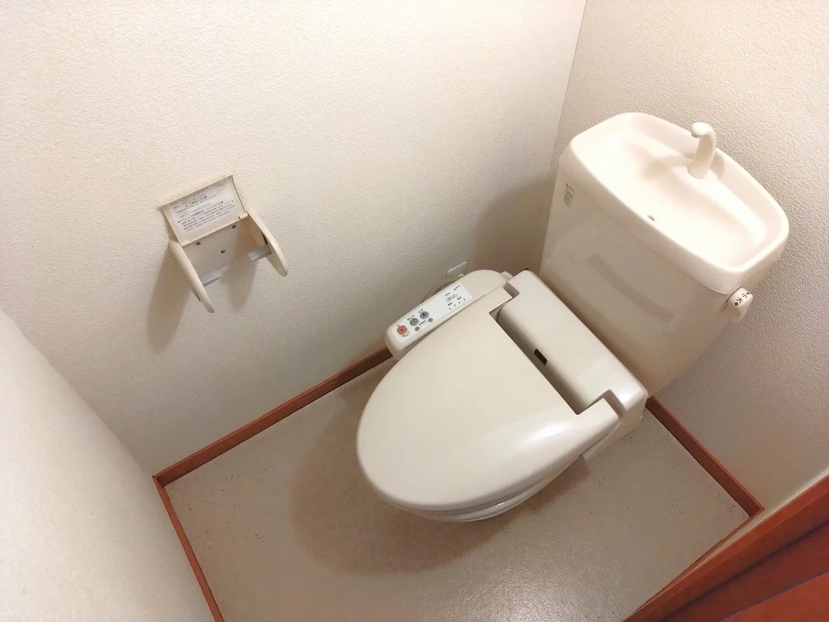 温水便座付きで快適生活