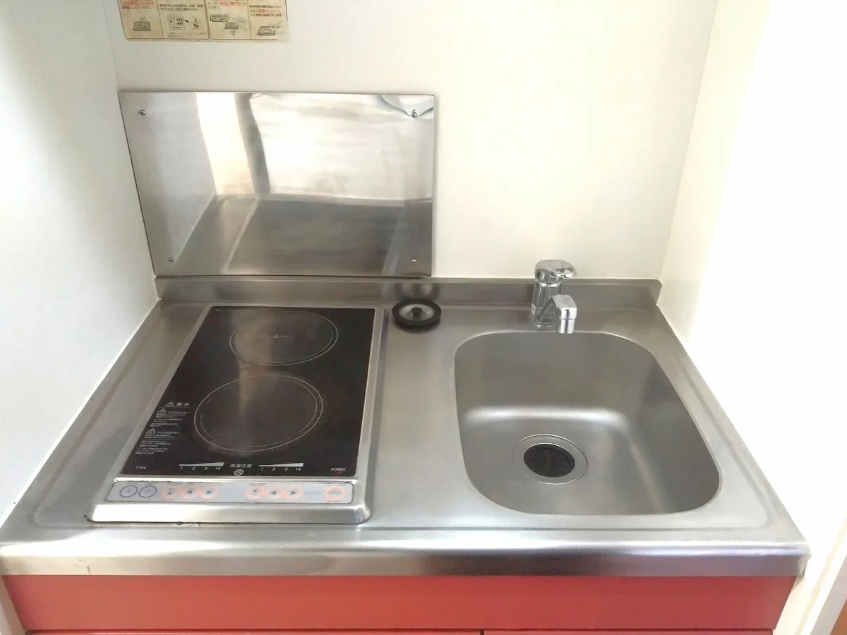 安心安全の電気コンロ　2口