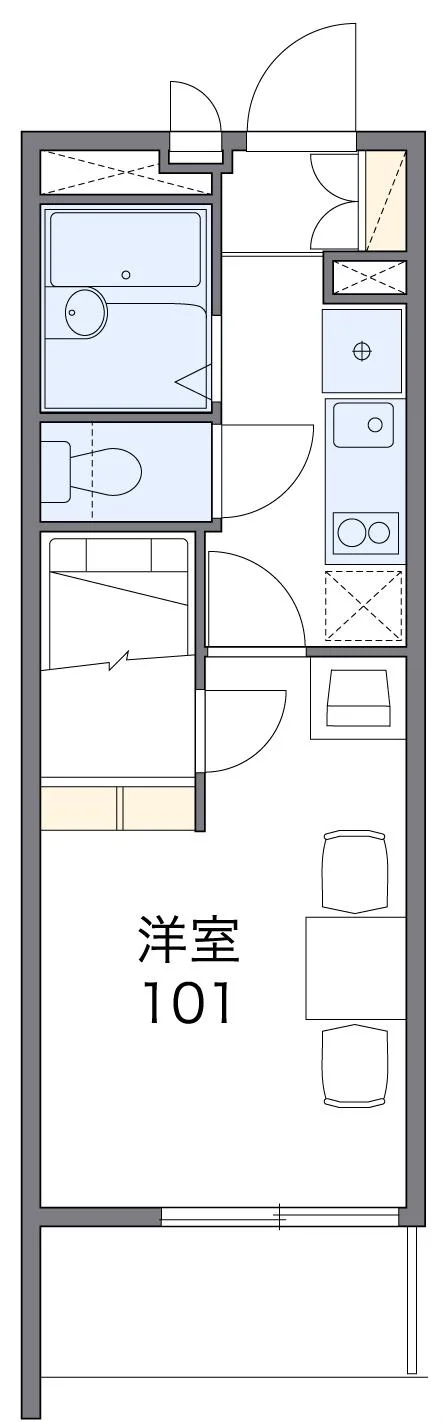 代表的な間取のため実際の間取とは異なる場合があります