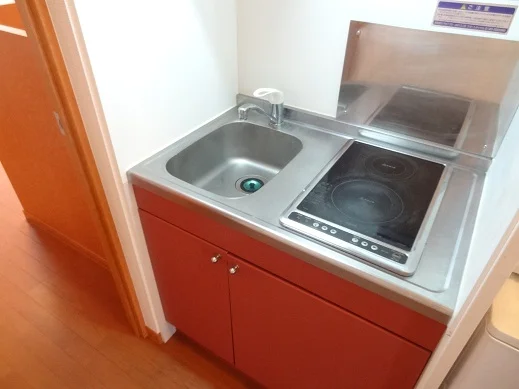 電気式のキッチンです☆