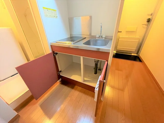 電気コンロ設置済み