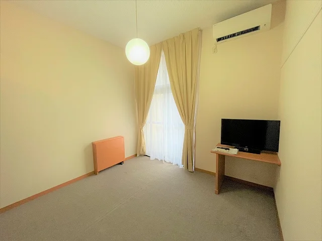 2Ｆのお部屋はカーペットです。