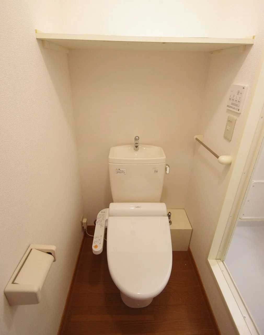 温水洗浄便座も付いて嬉しいですね♪