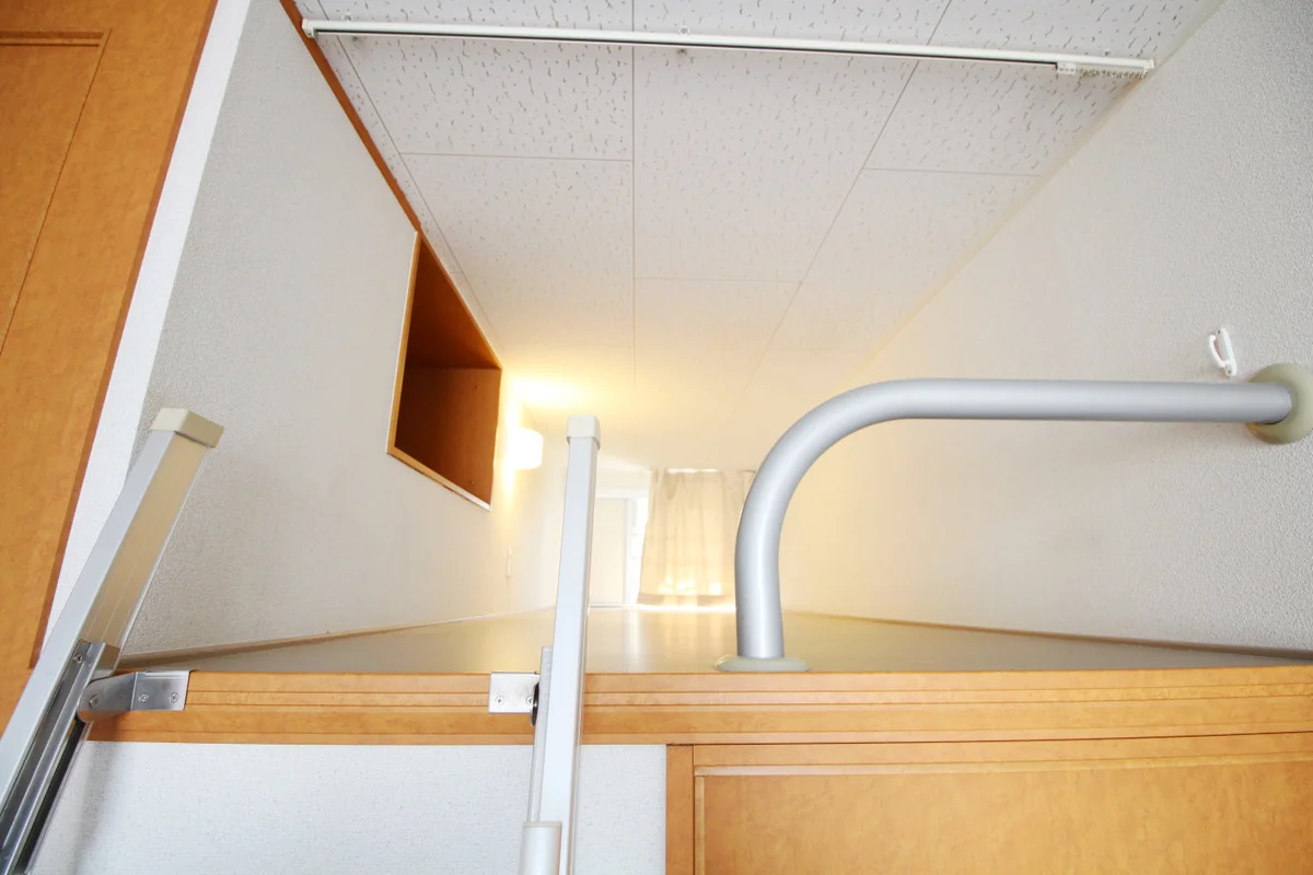 ロフト付きで秘密基地みたいでドキドキを思い出します♪