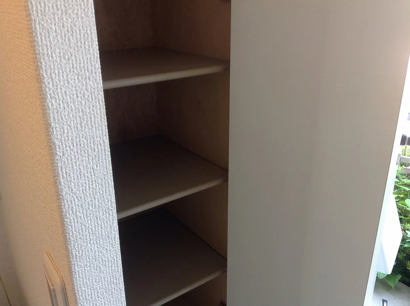 大きな下駄箱があるので靴の多い方も安心です