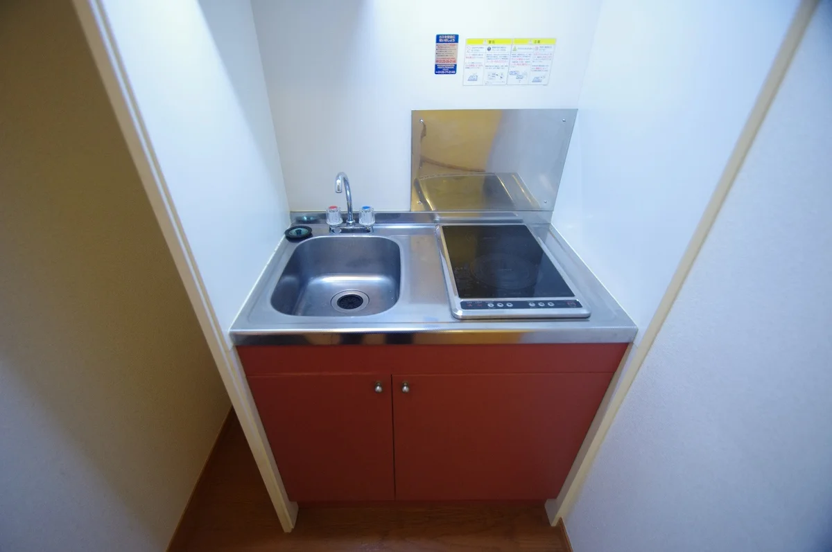 ２口コンロ設置済