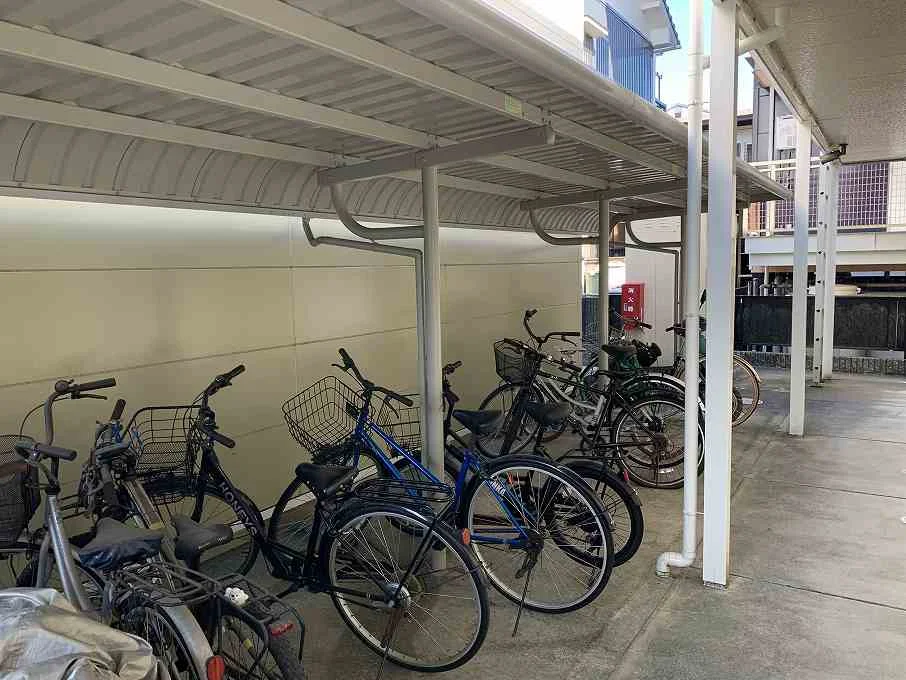 屋根付き駐輪場