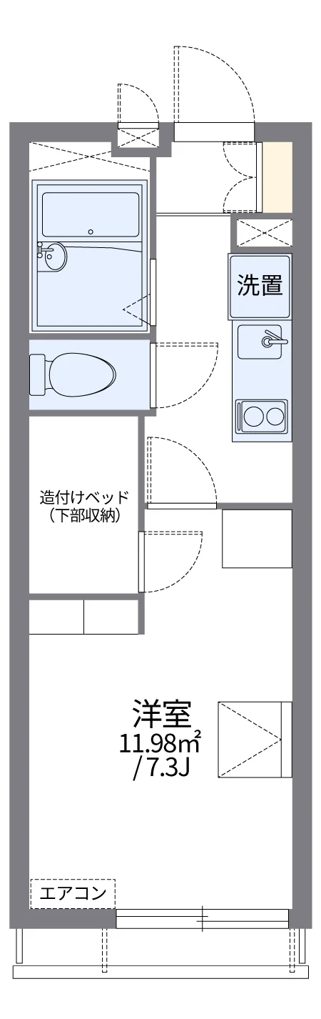 代表的な間取のため実際の間取とは異なる場合があります