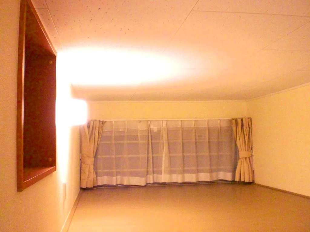 約2畳程あるロフトスペースにはテレビを置くことも出来ます。