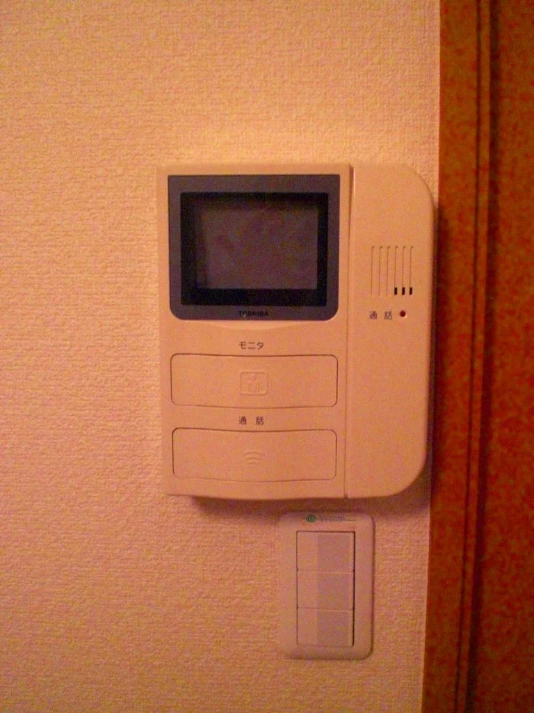 モニター付なので急な来客にも慌てません。