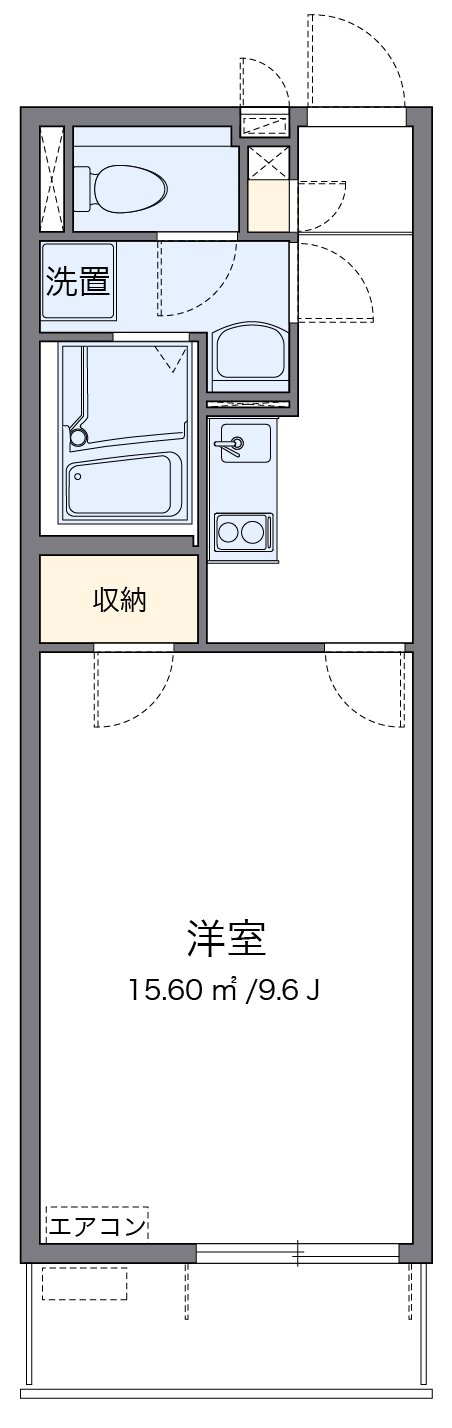 代表的な間取のため実際の間取とは異なる場合があります