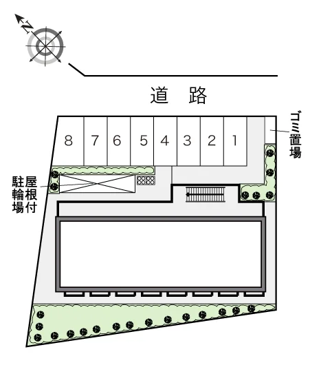 駐車場配置図