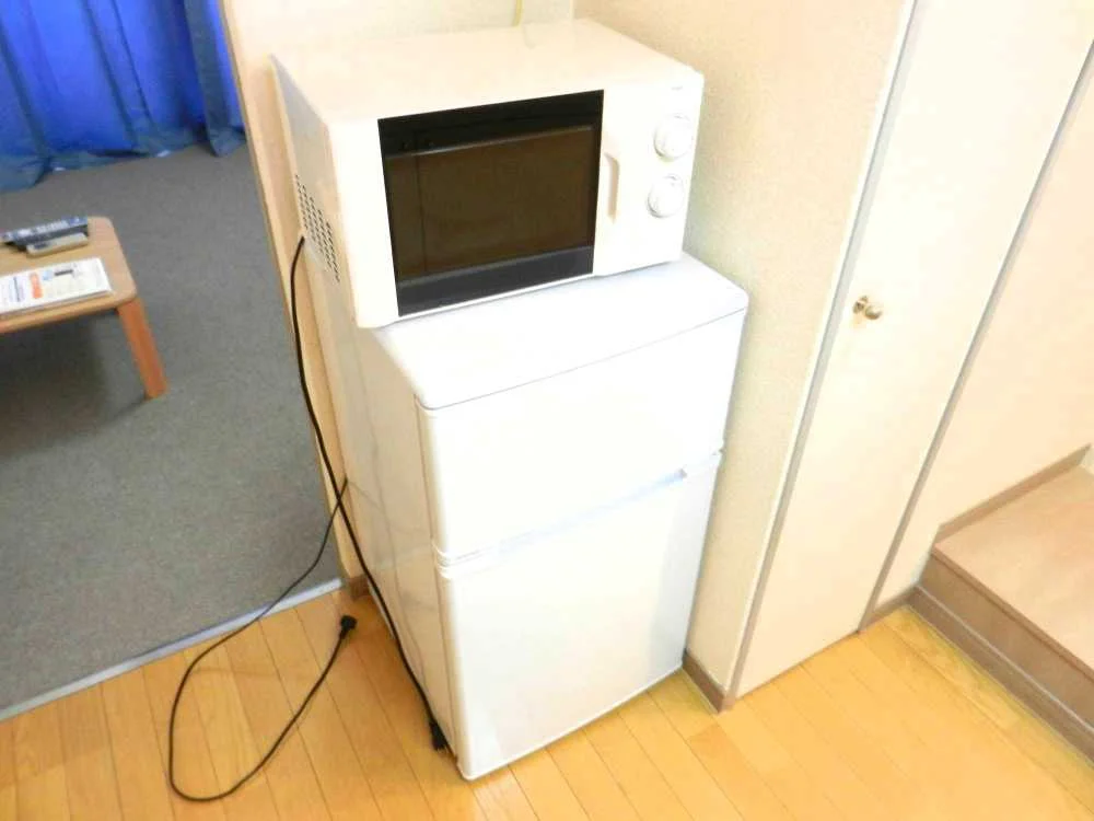 電子レンジ・冷蔵庫つき♪