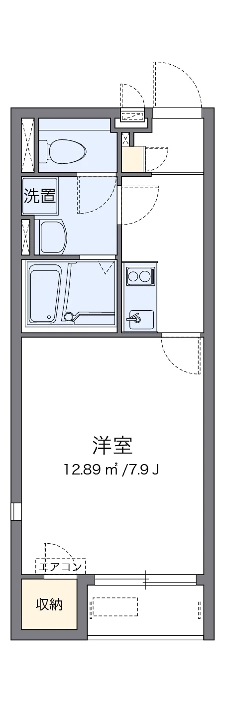 代表的な間取のため実際の間取とは異なる場合があります