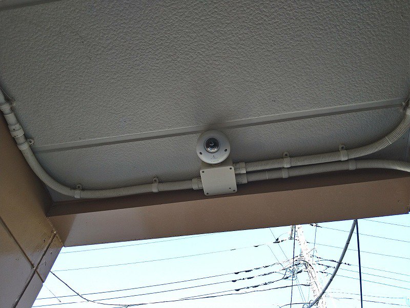 防犯カメラ設置