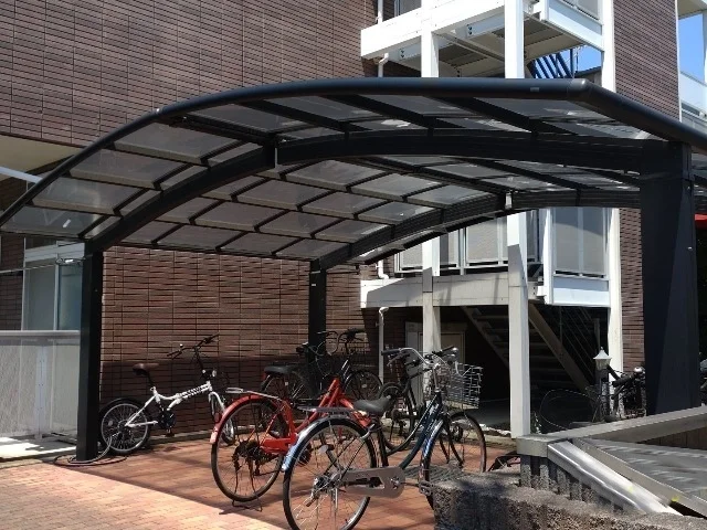 駐輪場　原付＆自転車のみ駐輪可能