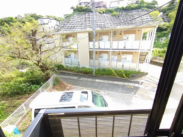 2階からの景観です。