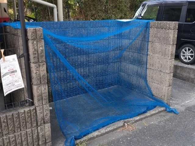 ゴミ置き場です。