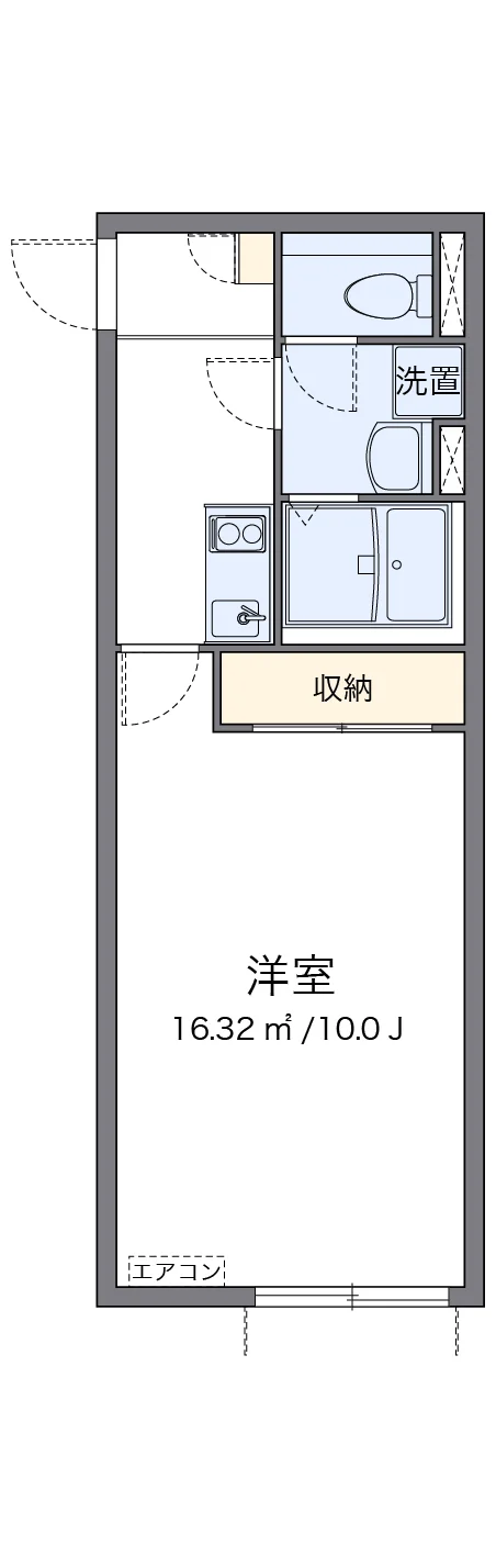 代表的な間取のため実際の間取とは異なる場合があります