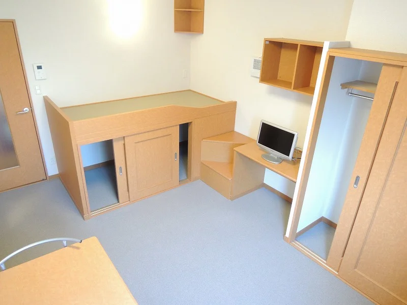 収納付きベットお部屋