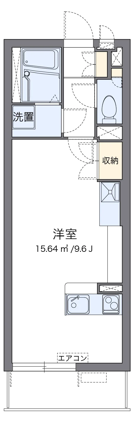 代表的な間取のため実際の間取とは異なる場合があります