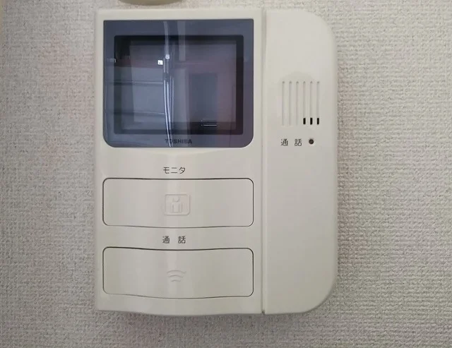 モニター付きインターフォンで急な来訪にも安心！