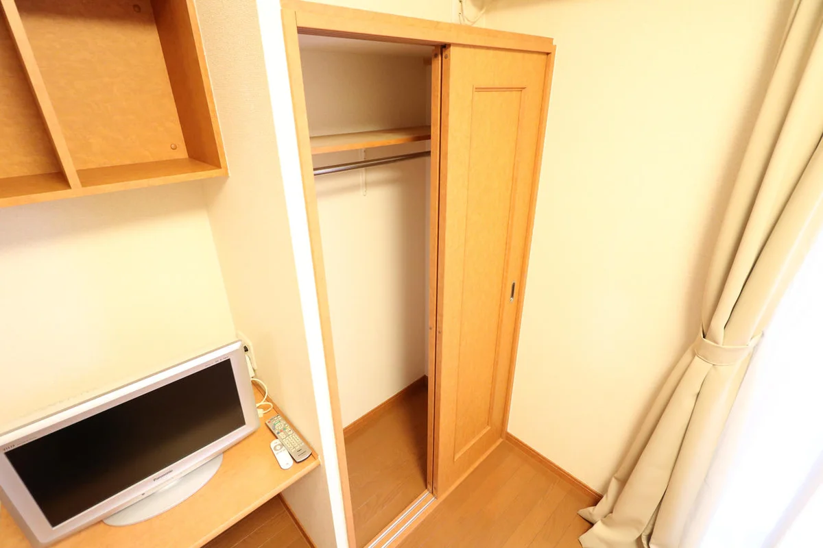 大切な衣類を収納出来るクローゼットを完備！