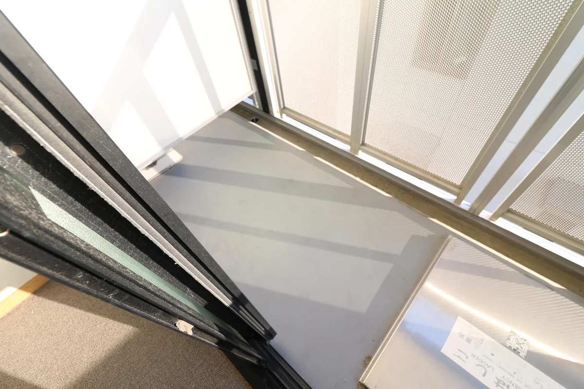 洗濯物を干すには欠かせないバルコニー付き