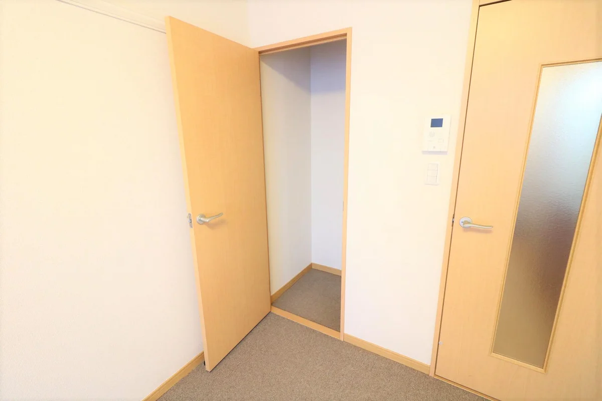 大切な衣類を収納出来るクローゼットを完備！