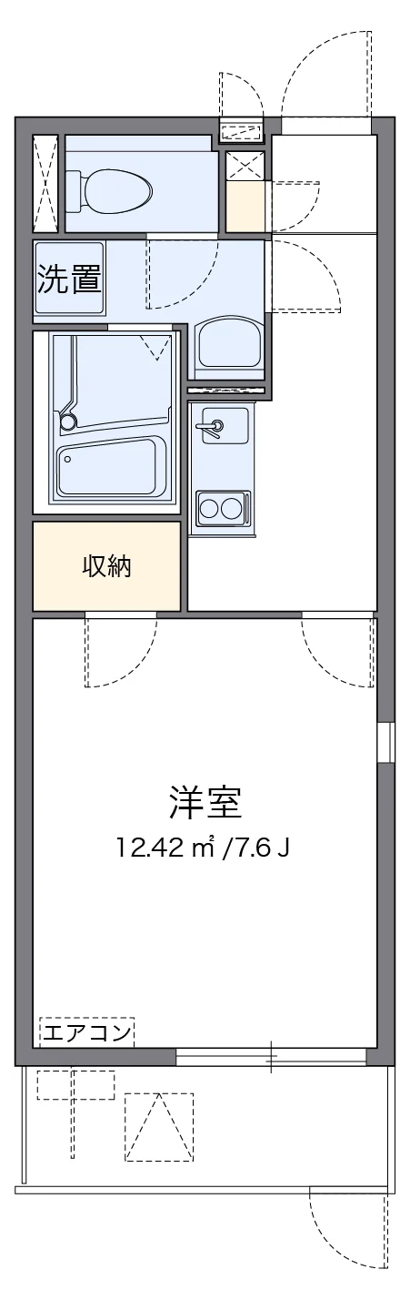 代表的な間取のため実際の間取とは異なる場合があります