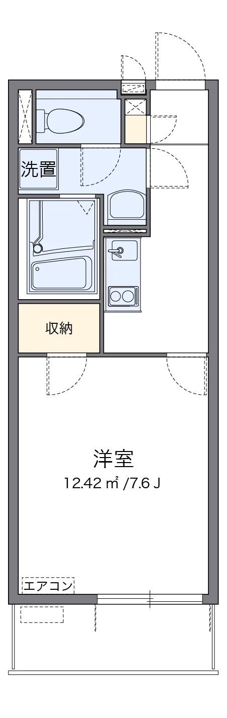 代表的な間取のため実際の間取とは異なる場合があります