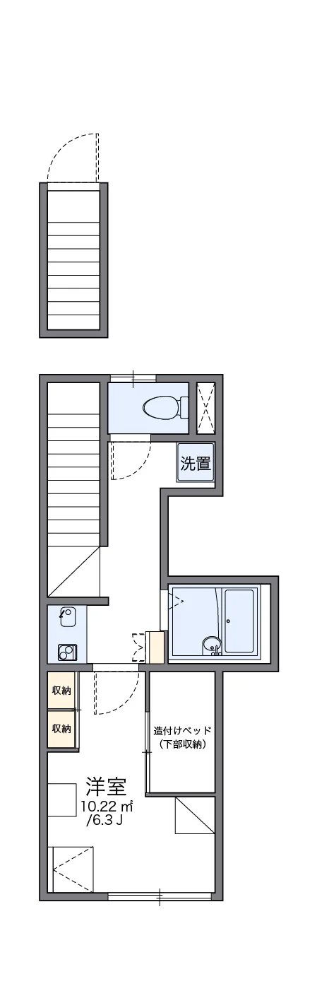 代表的な間取のため実際の間取とは異なる場合があります